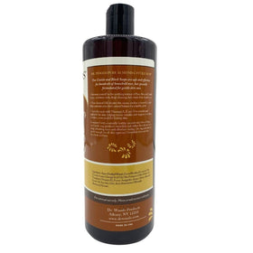 Dr. Woods almond oil Castile Soap being poured for gentle daily cleansing