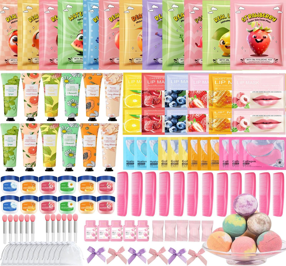 Dragonfy face masks spa party kit delivers deep hydration for glowing skin.