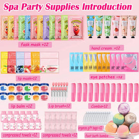 Dragonfy hand cream spa party kit provides soothing moisture for hands.
