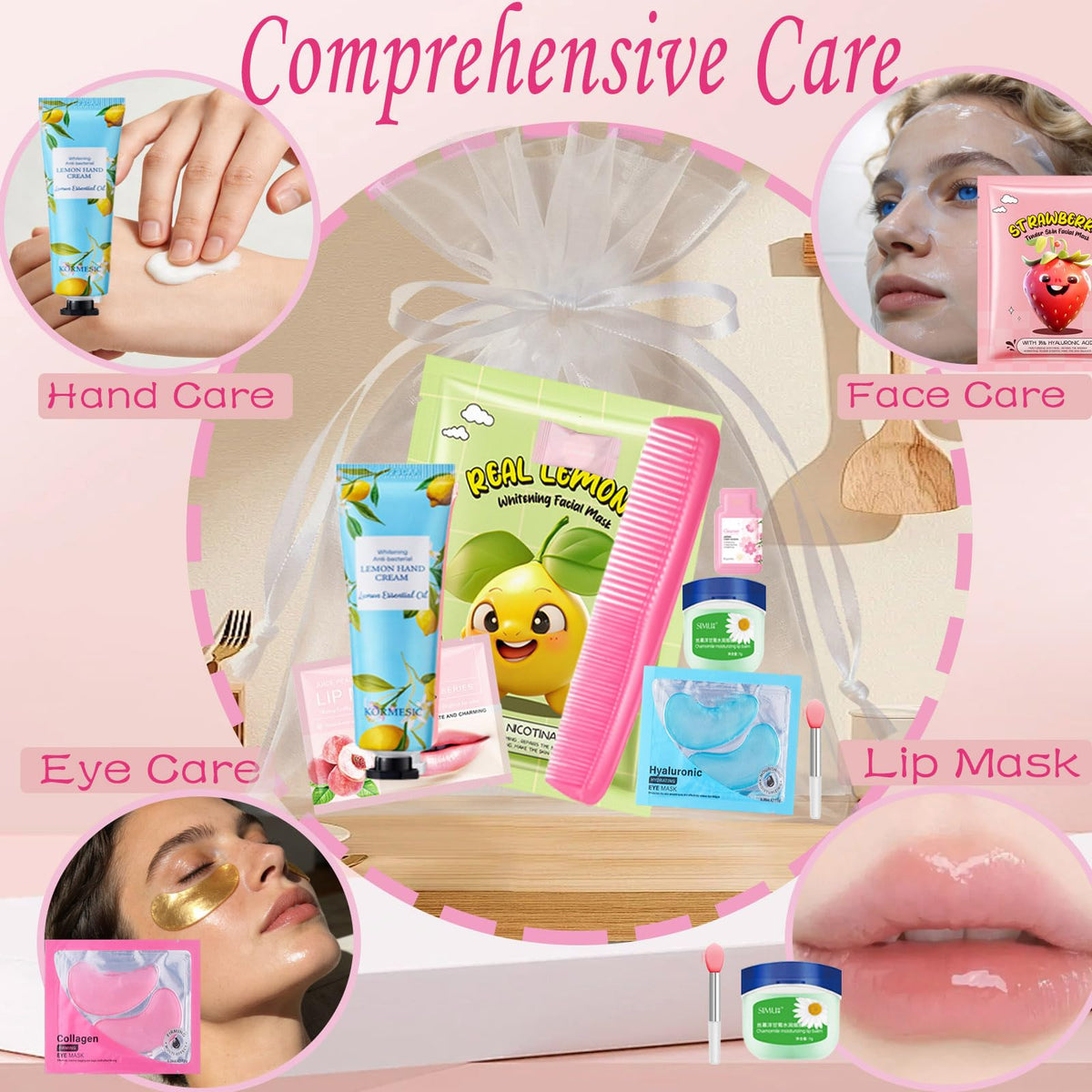 Dragonfy under-eye patches spa kit refresh tired eyes.