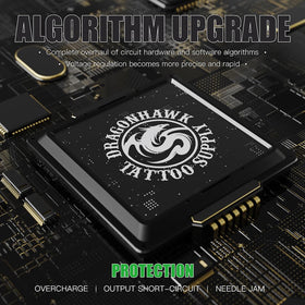Dragonhawk A1 lightweight aluminum body for comfortable handling