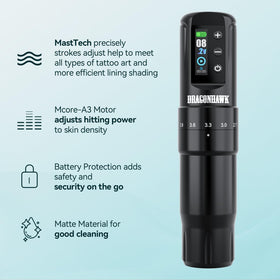 Dragonhawk Atom2 Pro seven-stroke dial emphasizes precise control for diverse styles