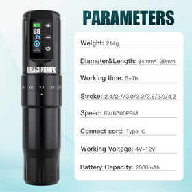 Dragonhawk Atom2 Pro compatible with standard cartridges for flexible workflow.