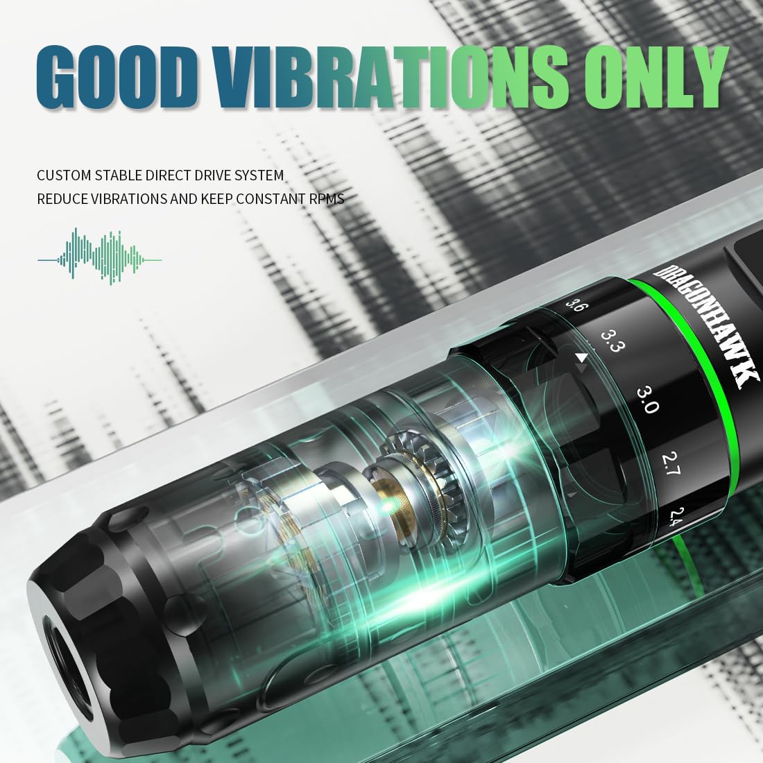 Dragonhawk L3 32mm grip comfort reduces fatigue during long sessions