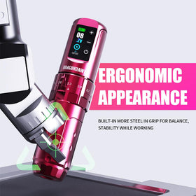 Dragonhawk L3 offers seven stroke options for versatile tattoo styles.