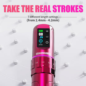 Dragonhawk L3 smart screen provides quick visibility during setup.