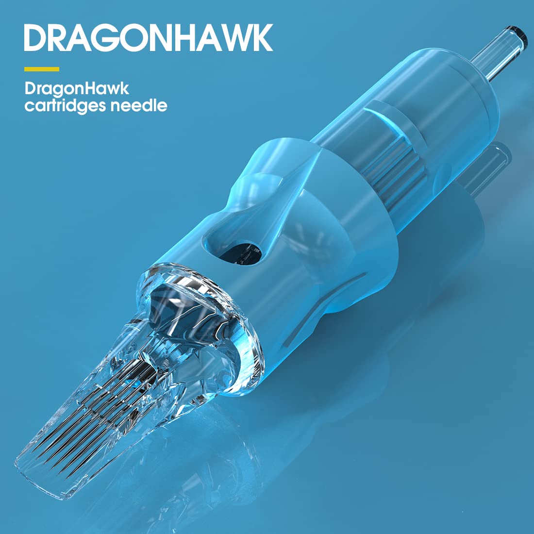 Dragonhawk membrane prevents ink spitback for smoother tattooing