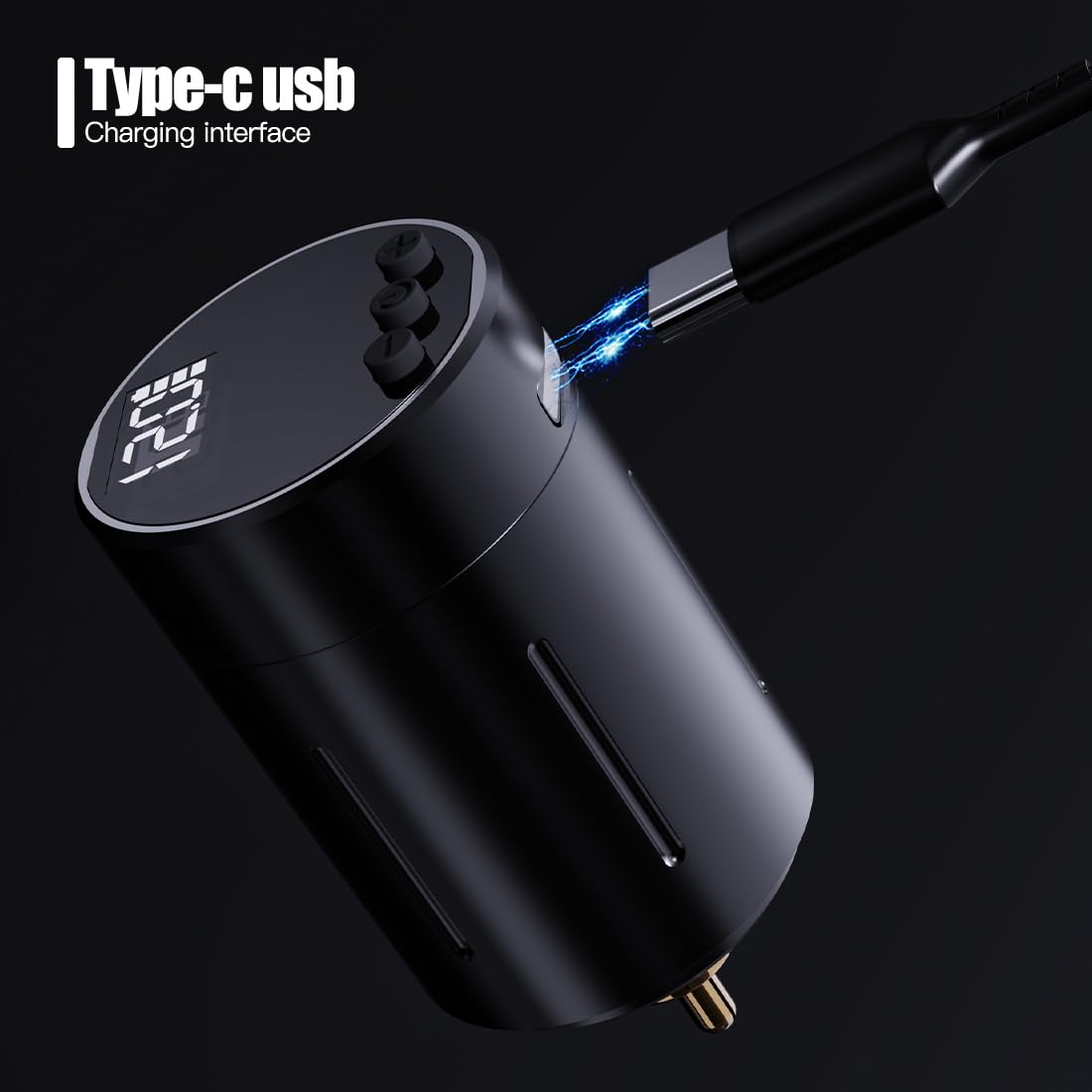 Dragonhawk tattoo battery pack-included highlights ready-to-use setup with manual.