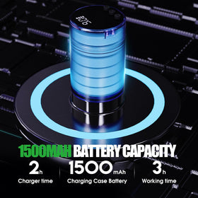 Dragonhawk tattoo battery USB-C-charger for quick recharge between sessions.