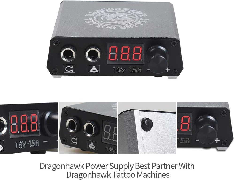 Dragonhawk Traditional Pro Kit disposable grips for comfortable extended sessions.