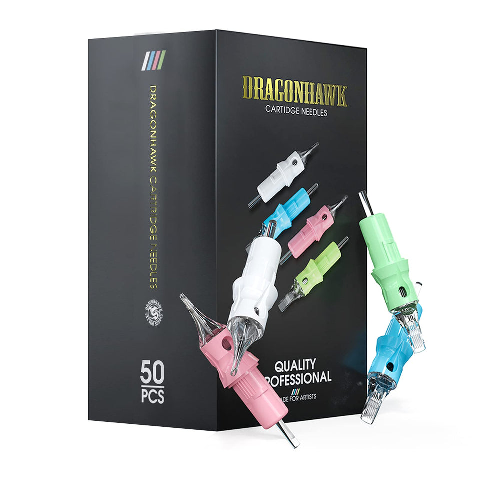 Dragonhawklabs clear tube cartridge 1003RL for precise liner work and smooth ink flow