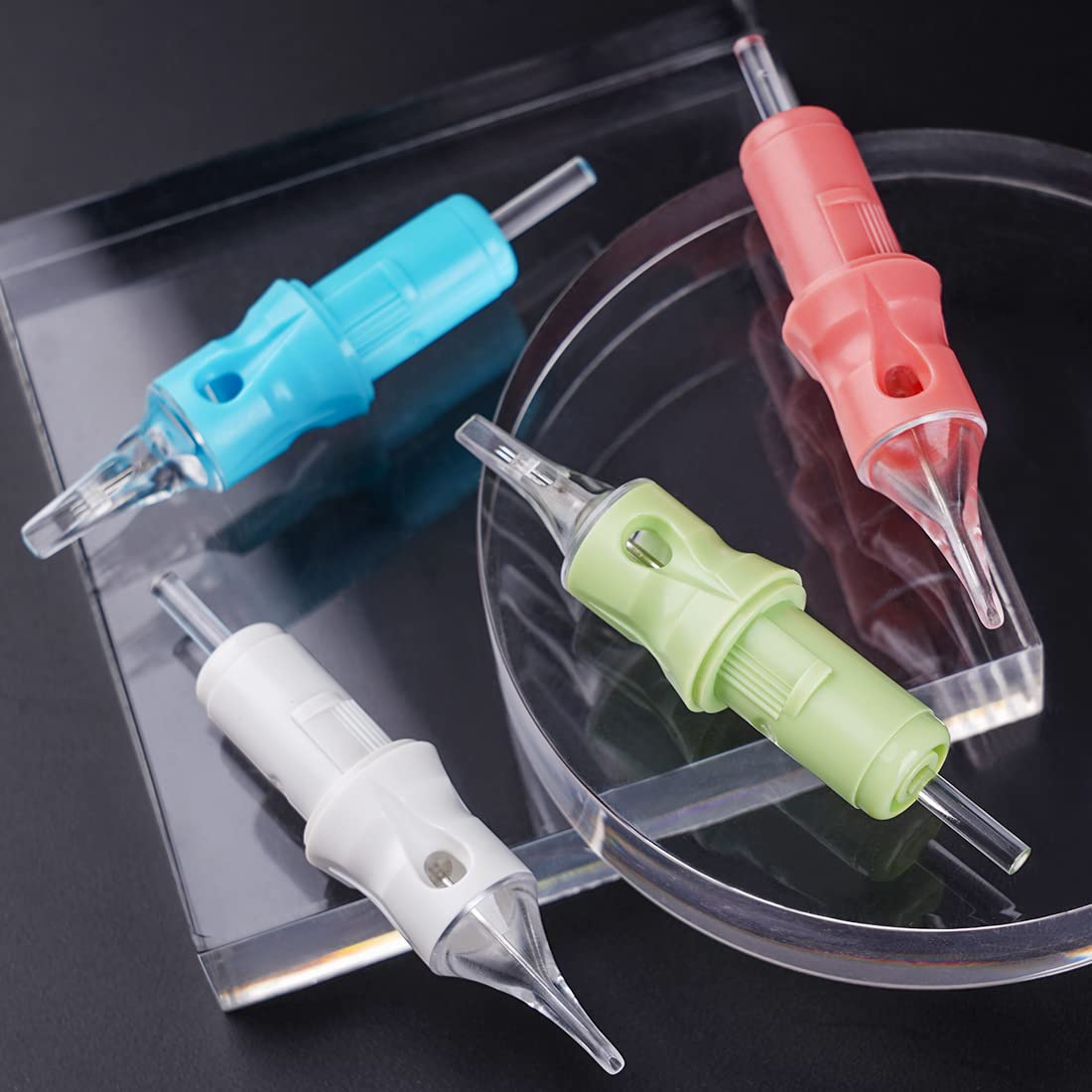 Dragonhawklabs cartridges are compatible with most tattoo machines for flexibility.