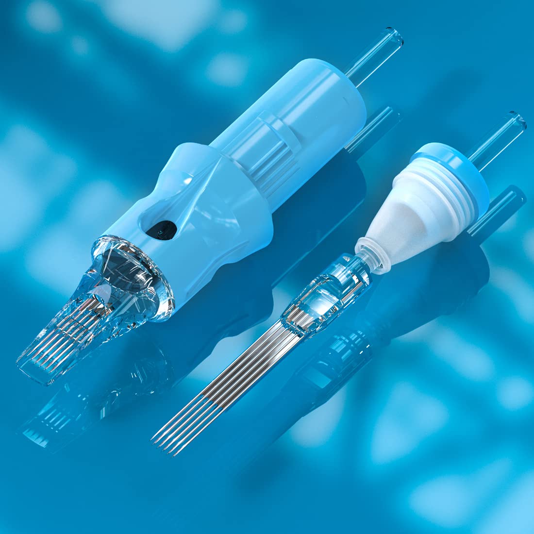 Dragonhawklabs sterile sealed packs ensure safe single-use needles.