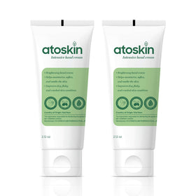 Ideal for daily routine on a bathroom shelf beside routine essentials.