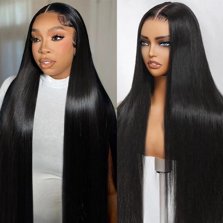 Draylith 30 inch lace front wig with straight hair for daily styling