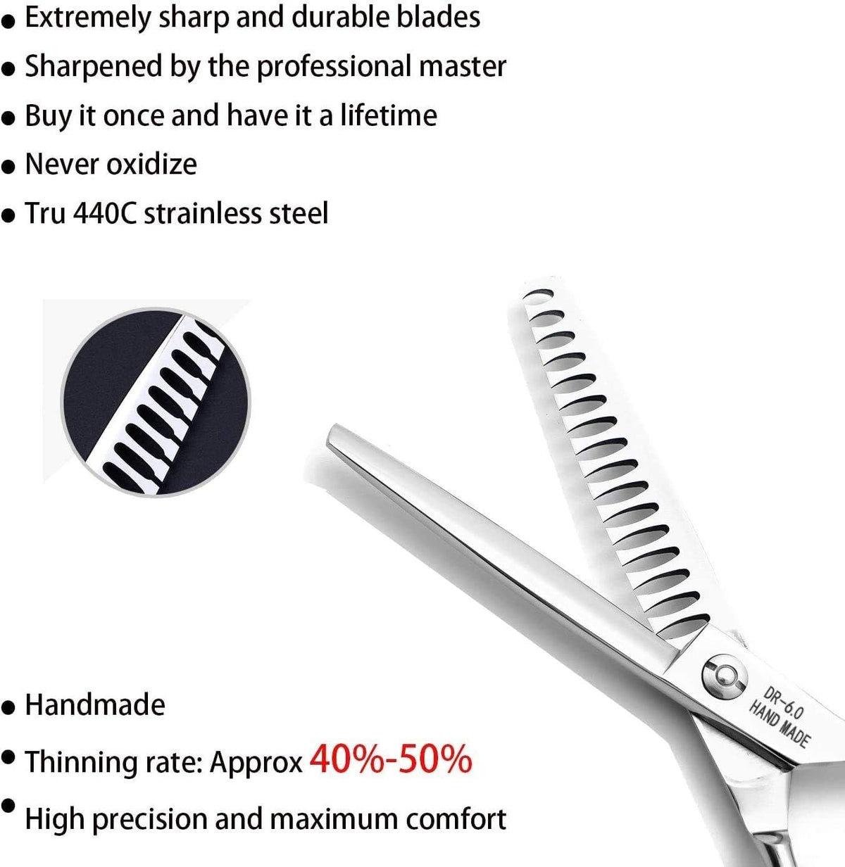 Dream Reach chunker shear in action for balanced texture and quick thinning