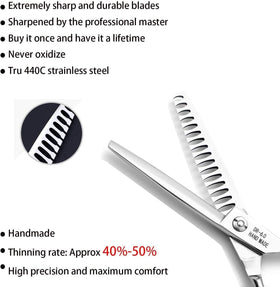 Dream Reach chunker shear in action for balanced texture and quick thinning
