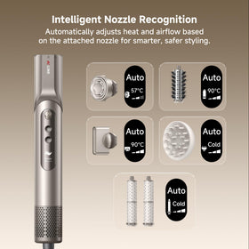 Dreame Dazzle high-speed motor enables fast drying for busy mornings.