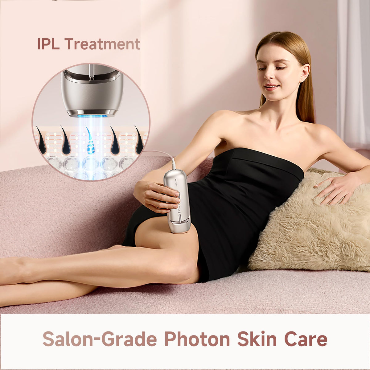DREAME Nova IPL AI-powered system for faster full-body coverage.