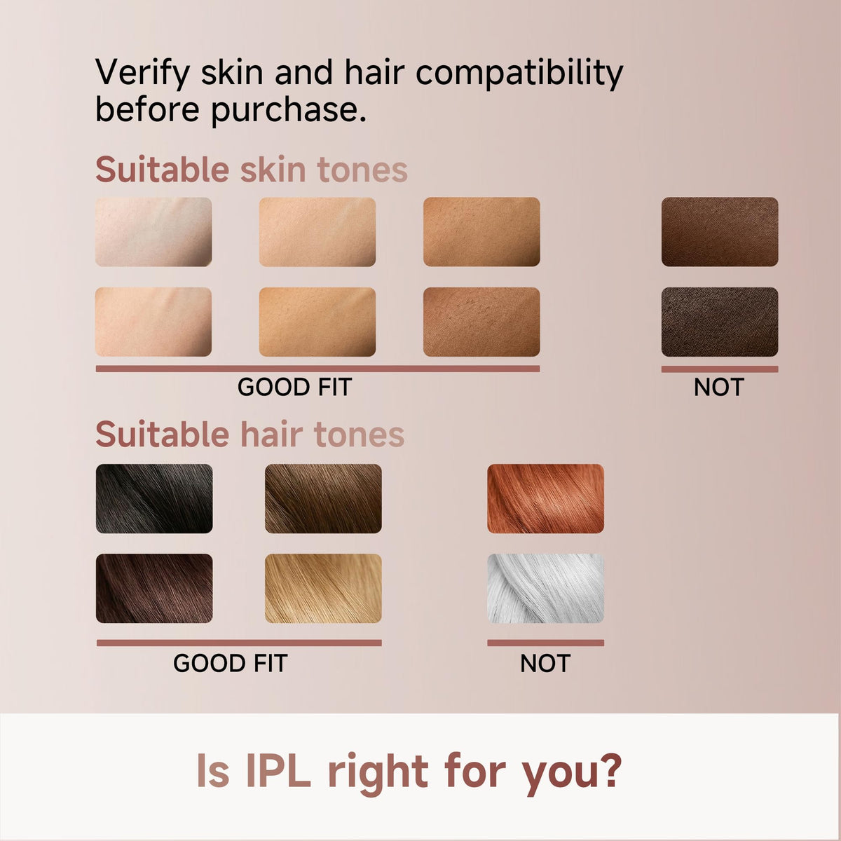 DREAME Nova IPL large 3.9 cm² treatment window in action.