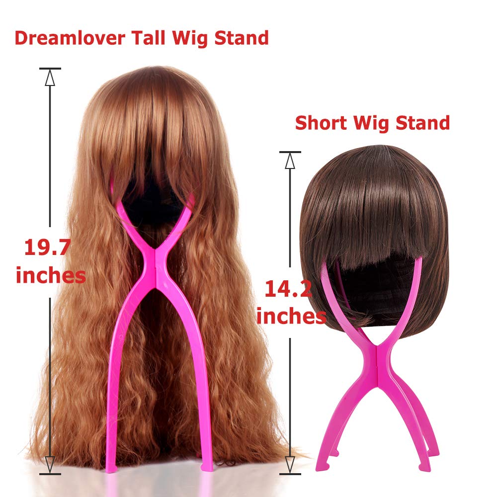 Dreamlover long wig drying stand boosts airflow for faster drying