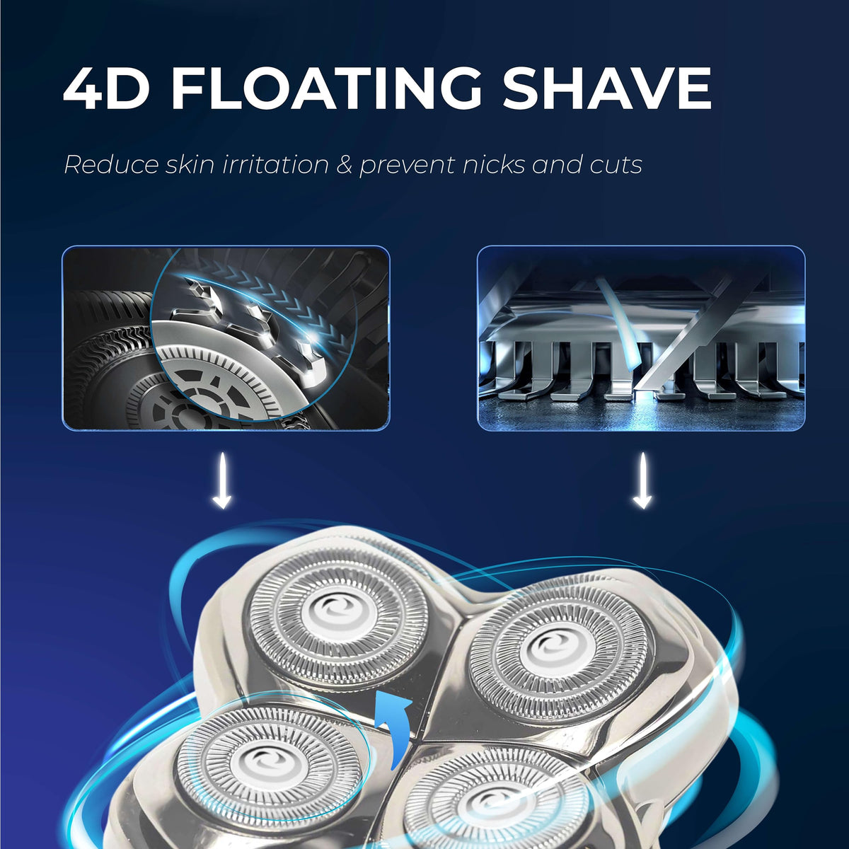 DREBIG Pitbull Platinum Pro replacement head maintains sharpness for longer sessions
