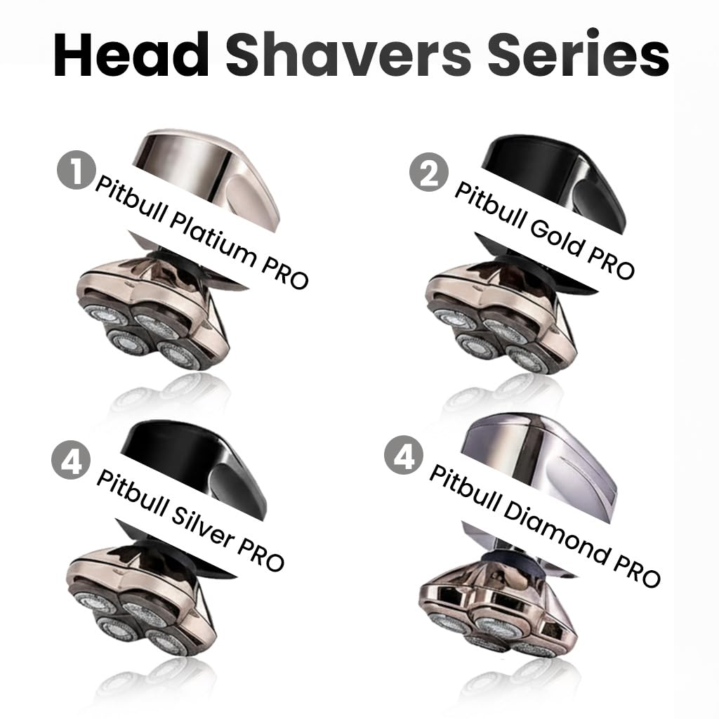 DREBIG Pitbull Silver Pro replacement head delivers smooth, comfortable shaving experience
