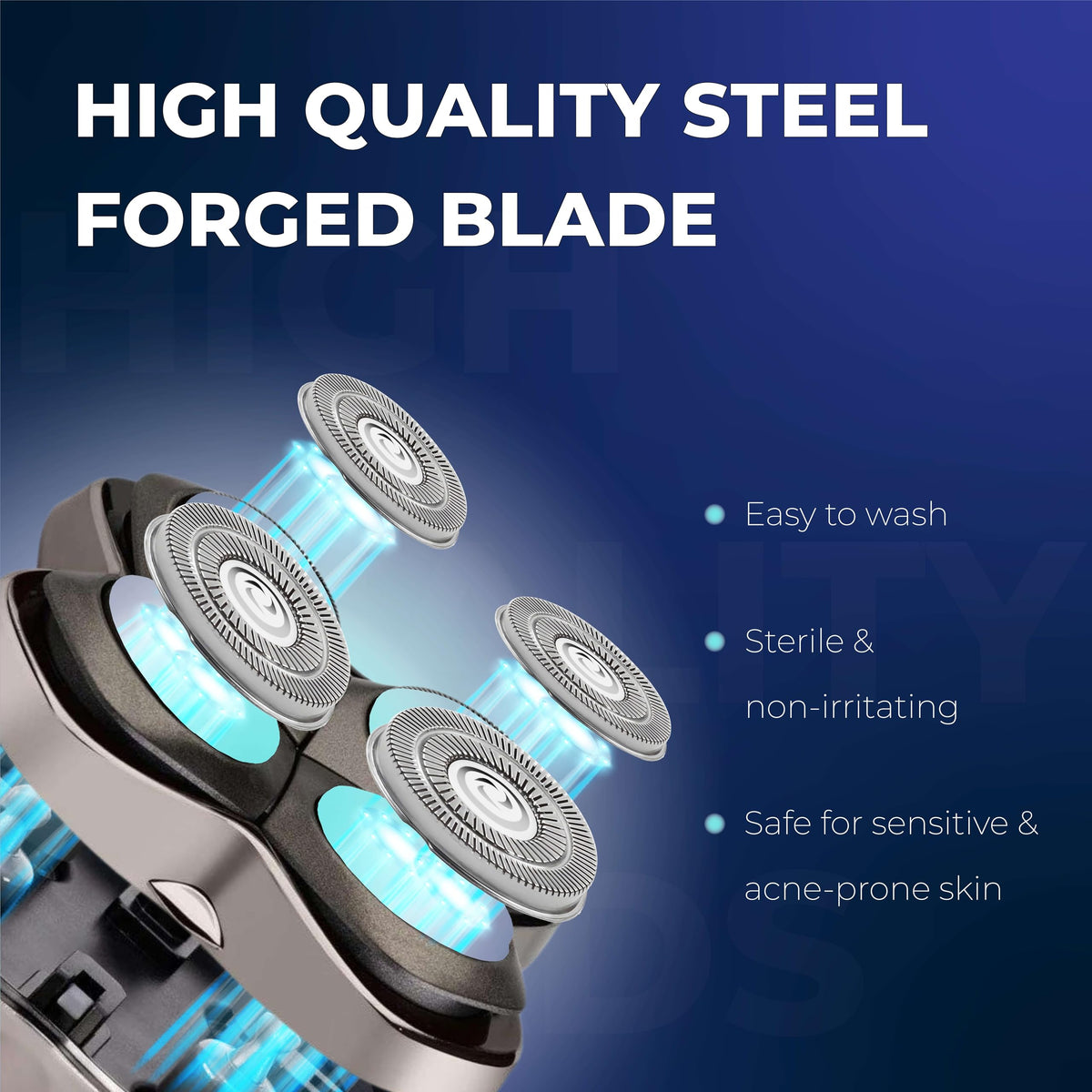 DREBIG Shaver Cleaning Brush helps quick maintenance between shaves