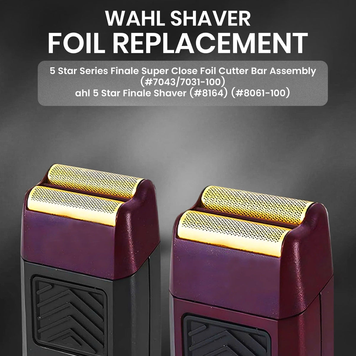 DREBIG Wahl foil replacement shows ultra-close shave capability