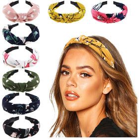 DRESHOW boho headbands with a front knot for easy, stylish daily wear.