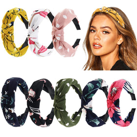 DRESHOW durable headbands with elastic wrap for easy wear.