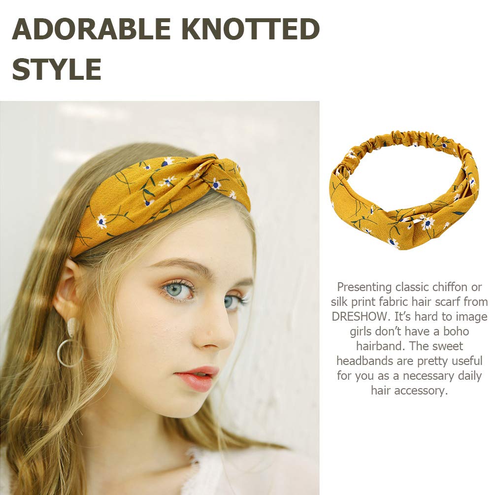 DRESHOW daily-use headbands suited for workouts, beach days, and casual outfits.