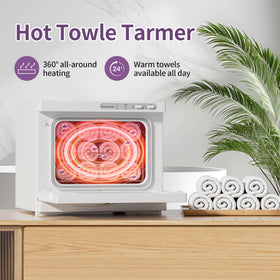 Dress Vous towel warmer rust-proof rack ensures durable performance.