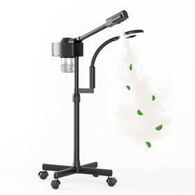 Dress Vous facial steamer with magnifying lamp for at-home spa sessions.