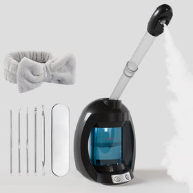 Dress Vous facial steamer front view with nano ionic mist for home spa