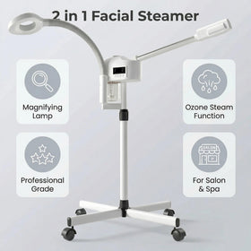Dress Vous nano ionic steam nozzle delivering deeper pore penetration.