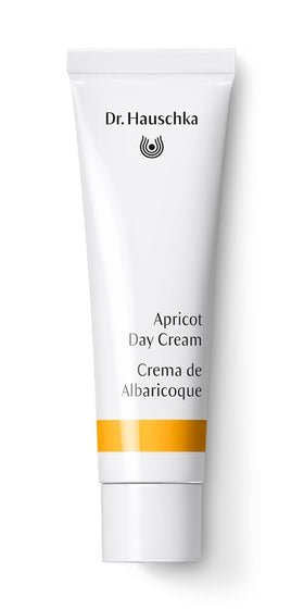 Dr Hauschka Apricot Day Cream jar close-up showing velvety nourishment