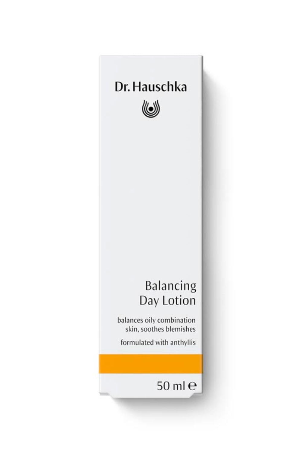 Dr. Hauschka Balancing Day Lotion silky texture close-up ready to smooth skin and reduce blemishes.