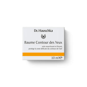 Dr. Hauschka Eye Balm on fingertip enables precise, gentle application around the eyes.
