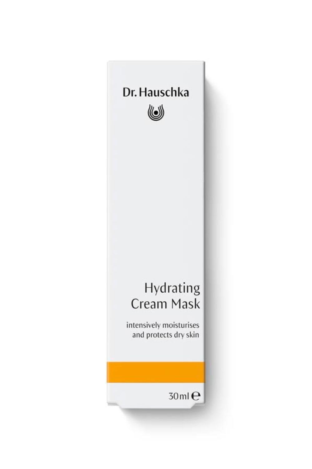 Close-up of Dr Hauschka Hydrating Cream Mask texture, providing nourishing feel