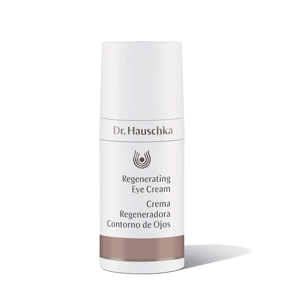 Dr. Hauschka Regenerating Eye Cream smooths the delicate eye area for a refreshed look.