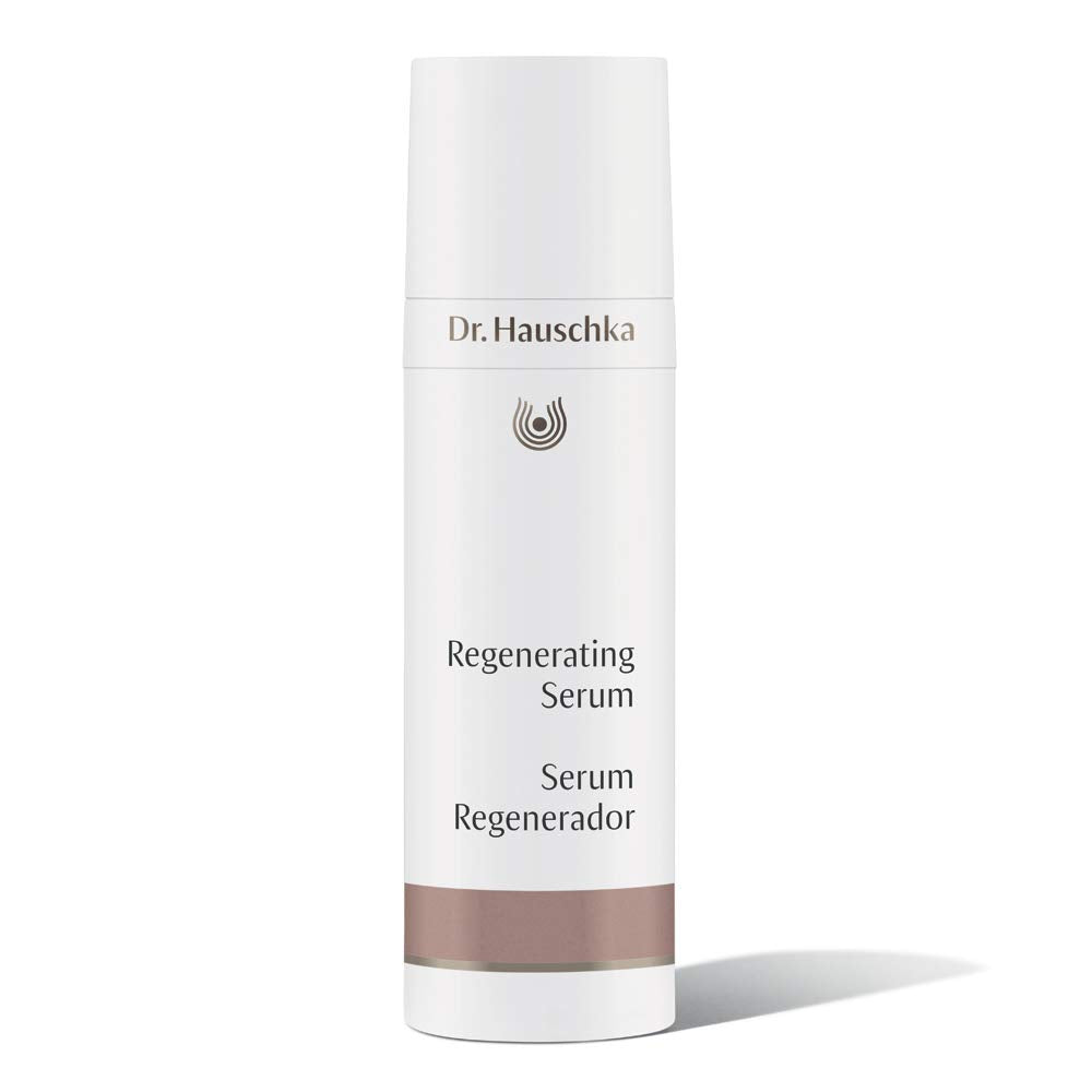 Dr. Hauschka Regenerating Serum bottle for renewed, hydrated skin and smoother texture