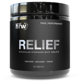 DRINK HRW hydrogen bath tablets pour into tub for a refreshing recovery soak