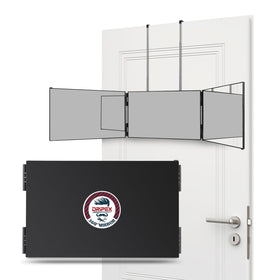 Dripex 3-Way Mirror folded storage shows compact travel-friendly design.