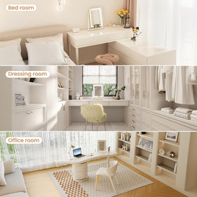 Dripex vanity mirror non-slip base for stable use