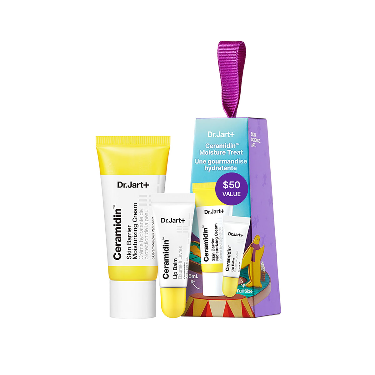Dr.Jart+ Ceramidin cream bottle showing barrier hydration for daily use