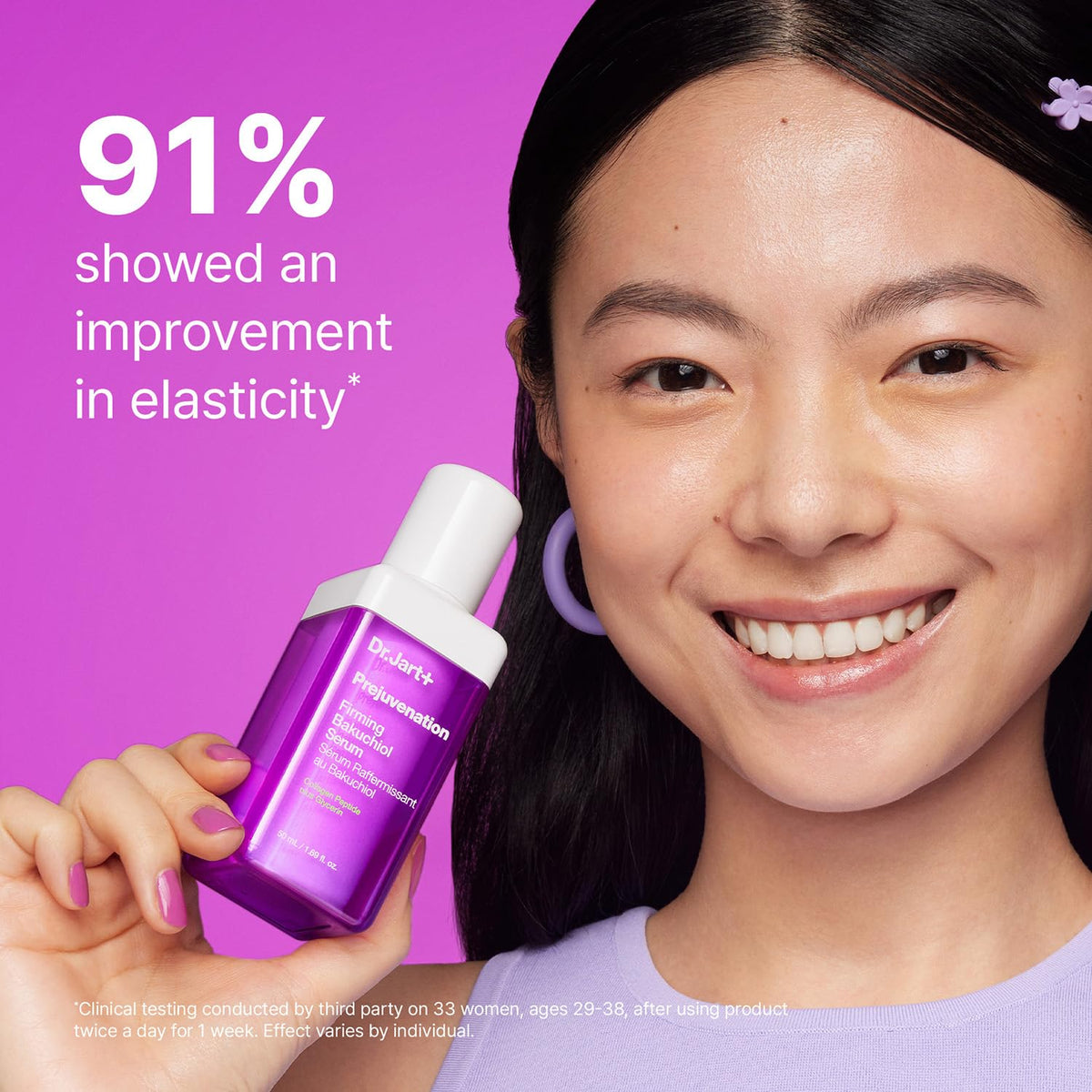 Dr.Jart+ Prejuvenation texture close-up showing hydration