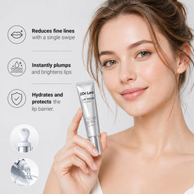 Ceramic tip dispensing serum for controlled dosing