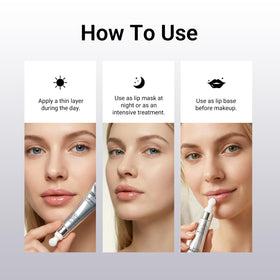 Overnight lip care routine image suggesting intensive nourishment