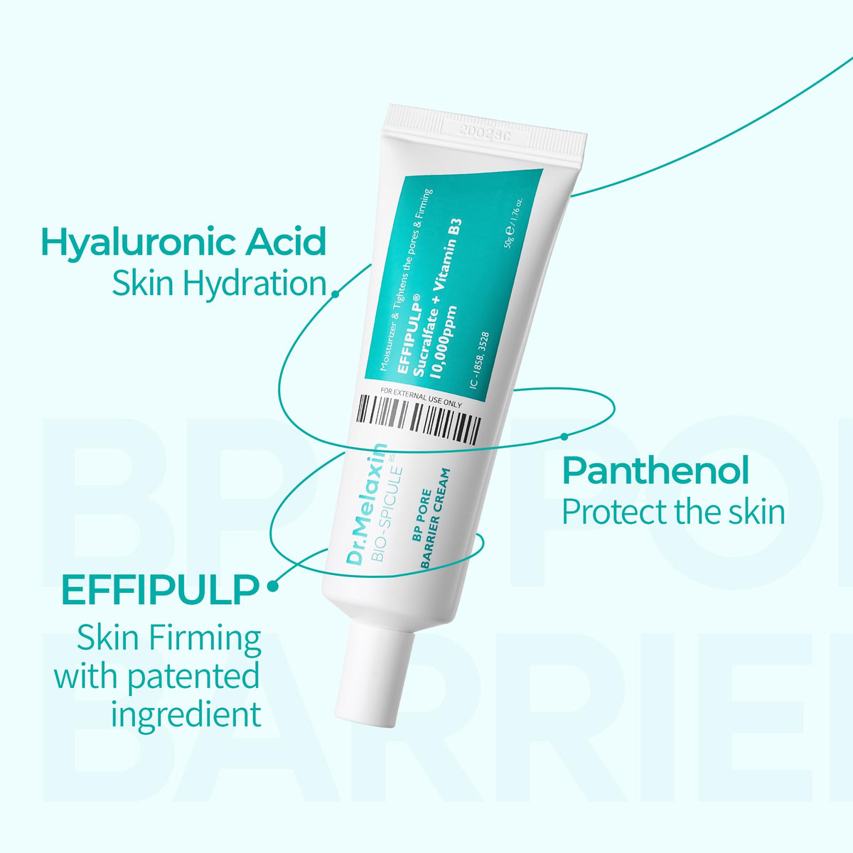 Natural-derived peeling components depicted as gentle exfoliation supporting skin clarity.